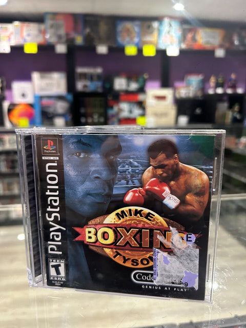Mike Tyson Boxing (Sony PlayStation 1, 2000) PS1 CIB Complete Tested!
