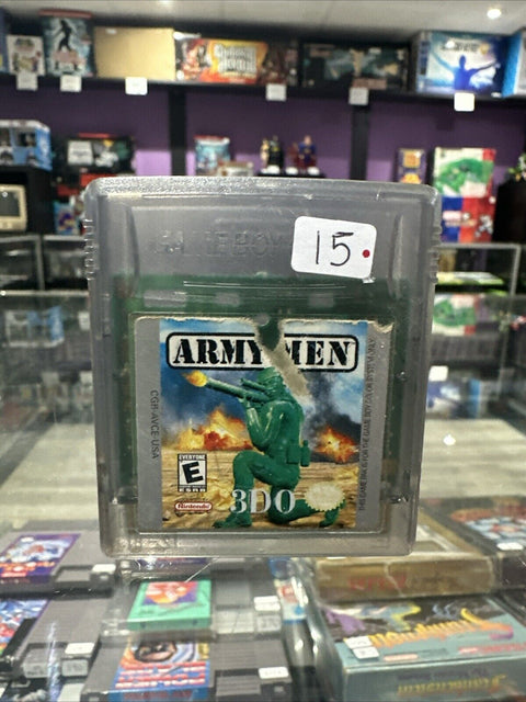 Army Men (Nintendo Game Boy Color, 1999) GBC Tested!
