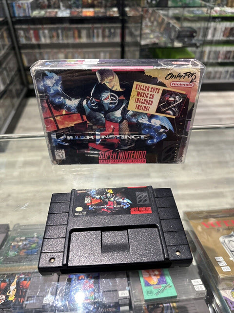 Killer Instinct (Super Nintendo SNES 1995) In Box No Manual - Tested!