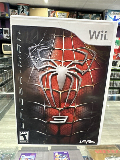 Spider-Man 3 (Nintendo Wii, 2007) Complete CIB Tested!
