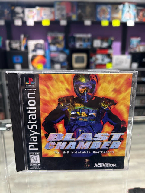 Blast Chamber (Sony PlayStation 1, 1996) PS1 CIB Complete Tested!