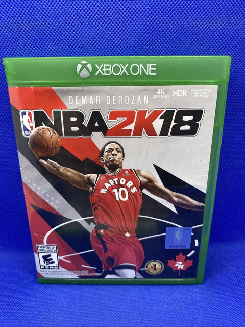 NBA 2K18 - Demar Derozan Cover - XBox One XB1 - Tested!