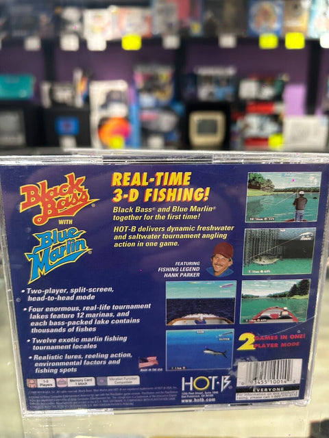 Black Bass With Blue Marlin (Sony PlayStation 1, 1999) PS1 CIB Complete Tested!