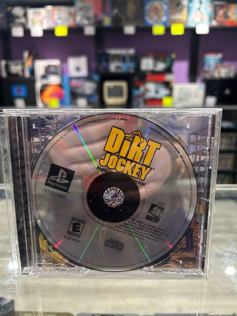 Dirt jockey Heavy Equipment Operator (Sony Playstation 1) PS1 Tested!