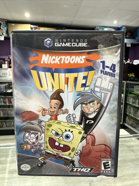 Nicktoons Unite (Nintendo GameCube, 2005) CIB Complete Tested!