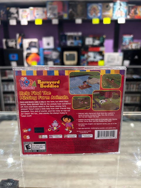 Dora the Explorer: Barnyard Buddies (Sony) PS1 CIB Complete Tested!