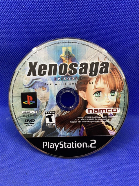 Xenosaga: Episode I - Black Label (Sony PlayStation 2, PS2) Complete Tested!