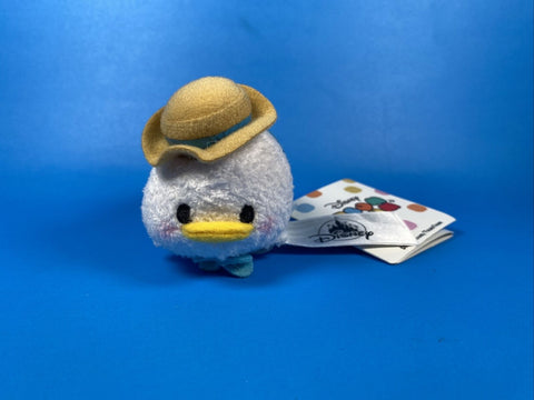 NEW! Disney Tsum Tsum 3.5” Mini Plush - Main Street USA Donald Duck - Dapper Dan
